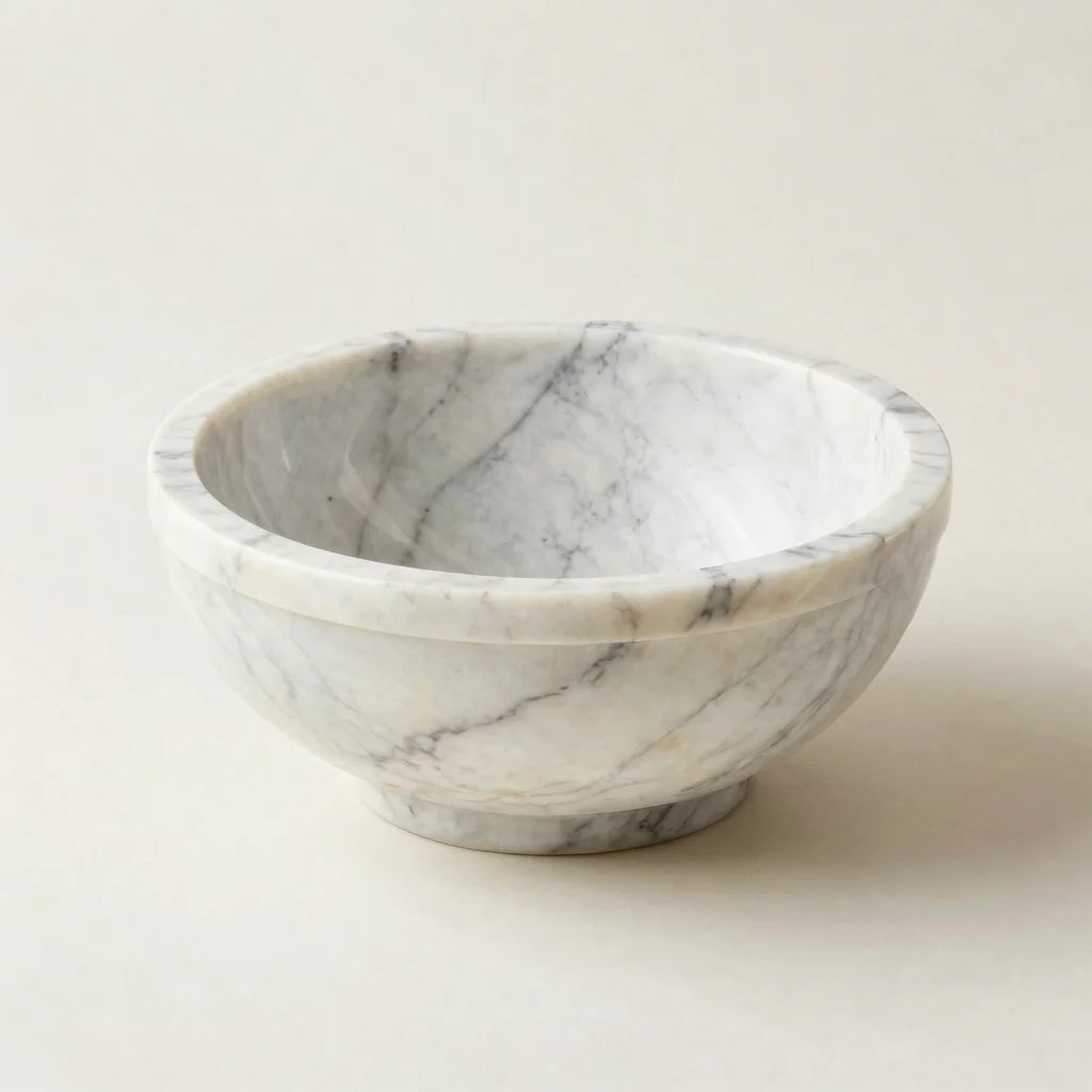 Carved Marble Catchall